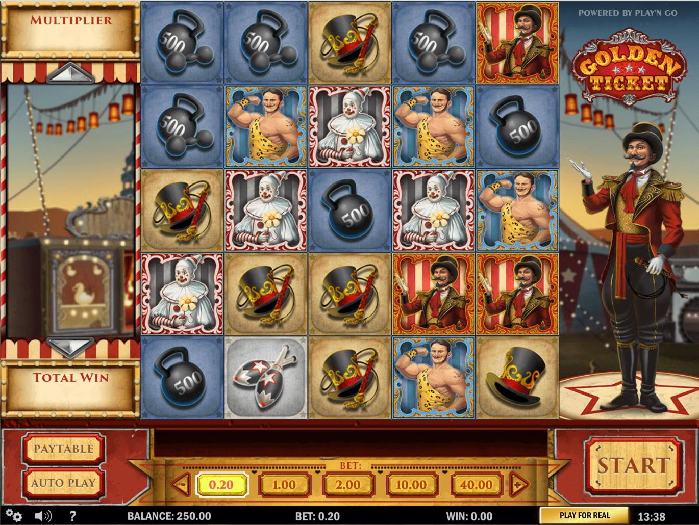 EUR 250 Free Casino Chip at Unique Casino