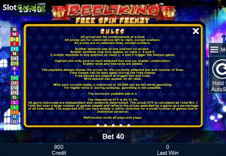 $405 free chip at Casinia Casino