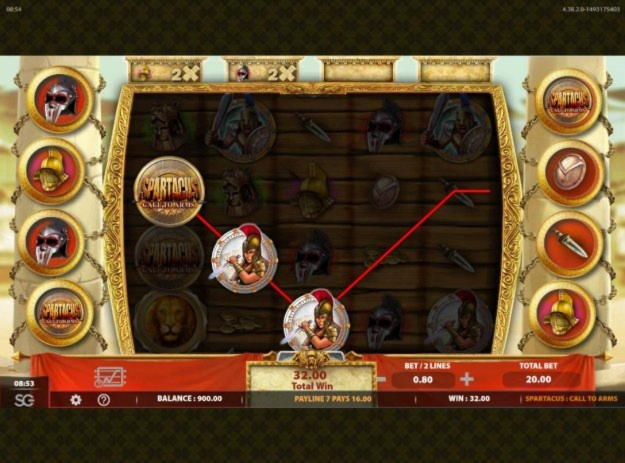 60 free spins at Party Casino