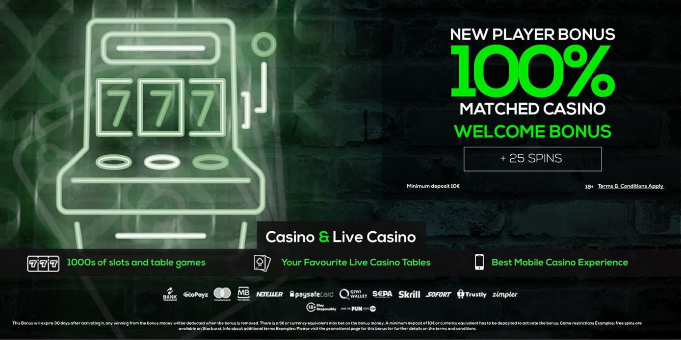 980% Match at a Casino at King Billy Casino