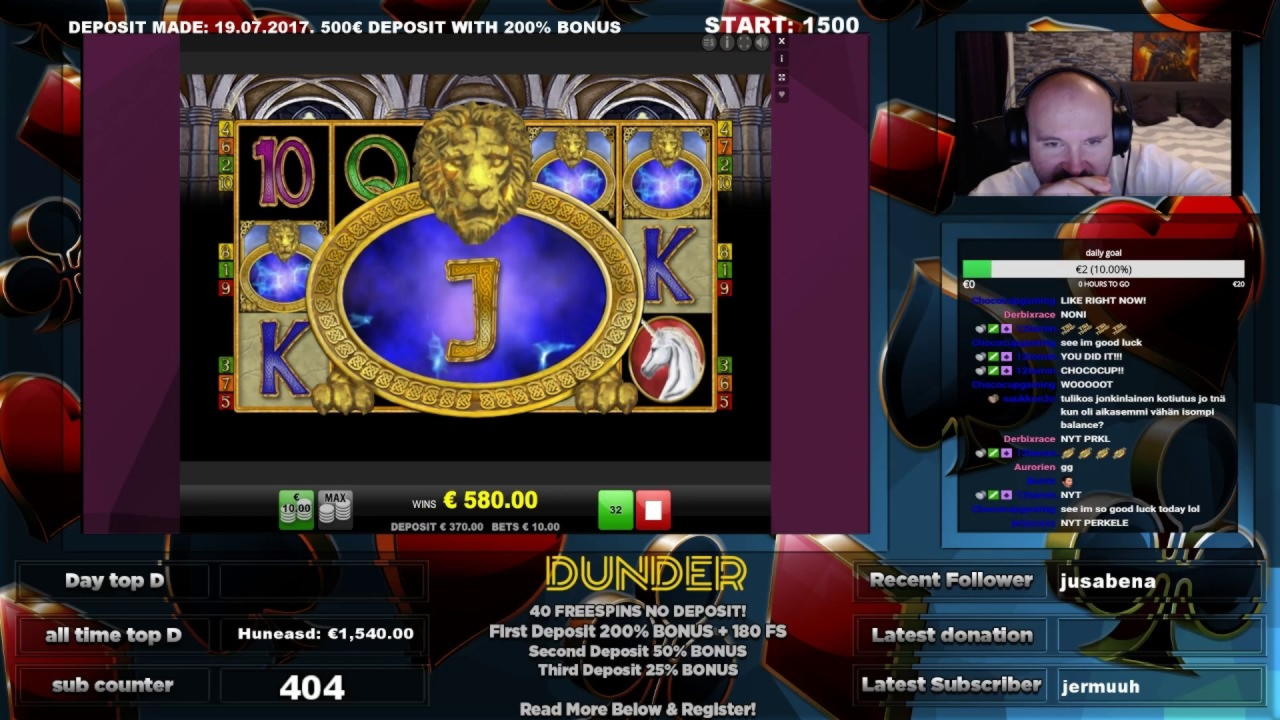 165 free casino spins at Party Casino