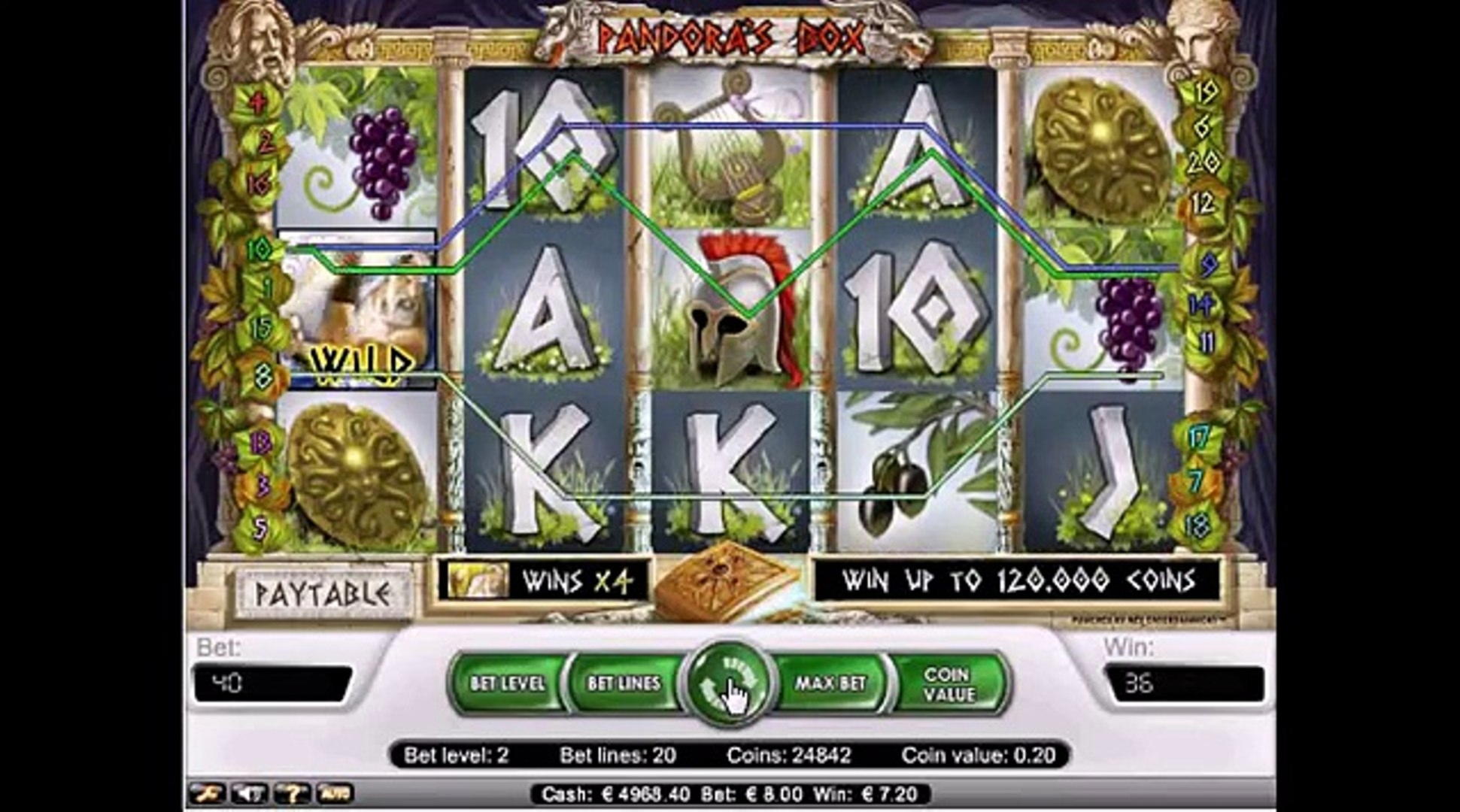 €1090 No deposit casino bonus at Mrgreen Casino