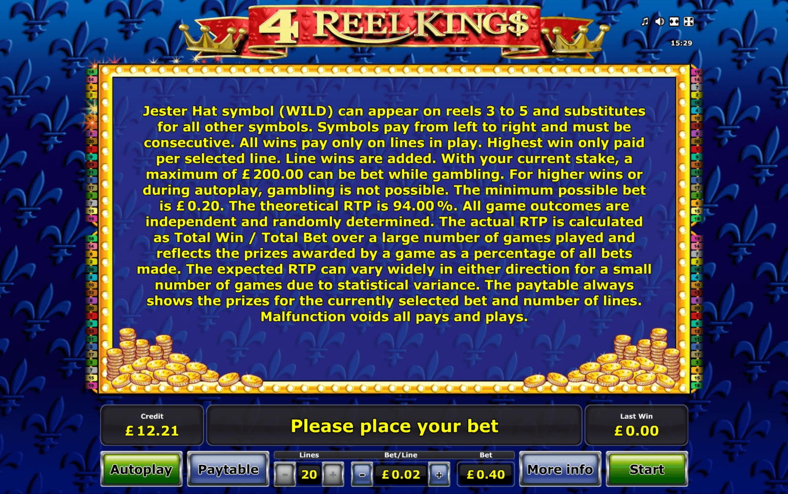475% Deposit match bonus at Wix Stars Casino