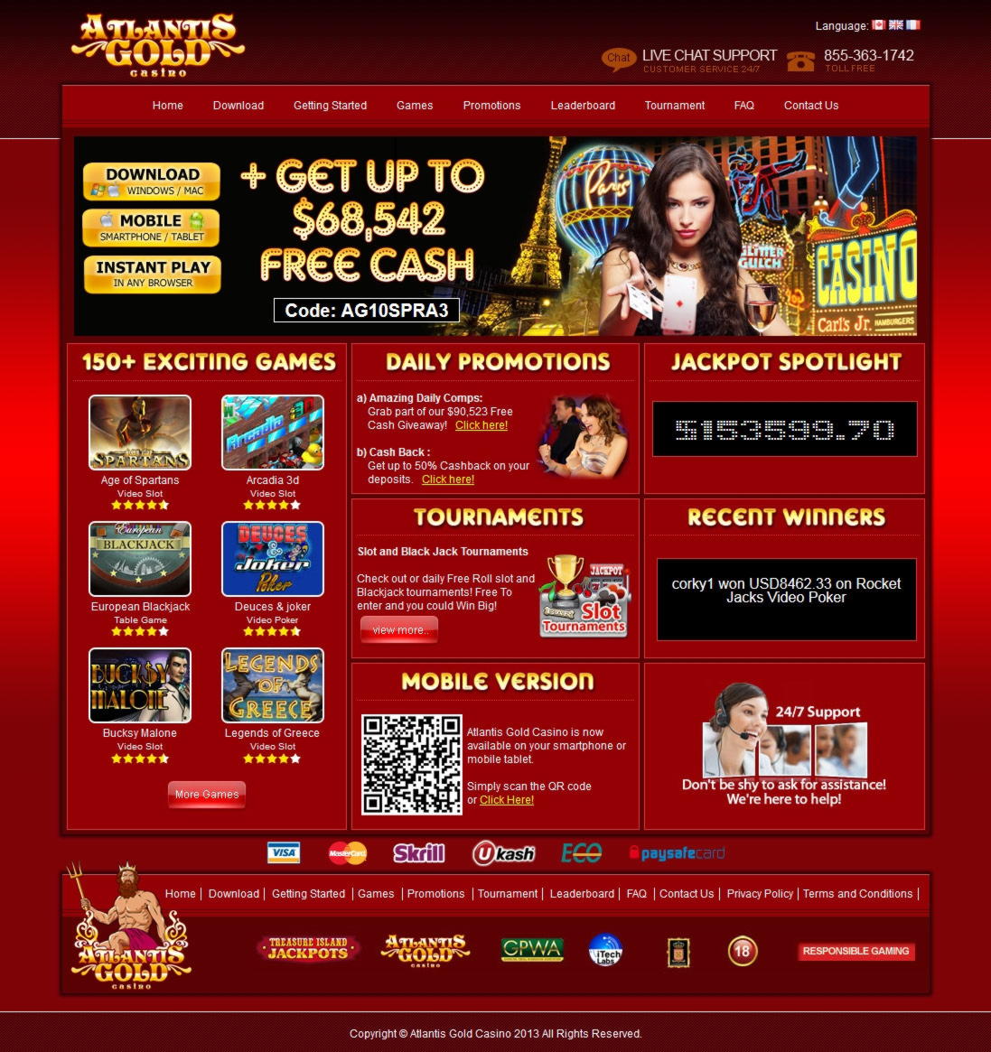 EUR 99 Free Casino Tournament at Genesis Casino
