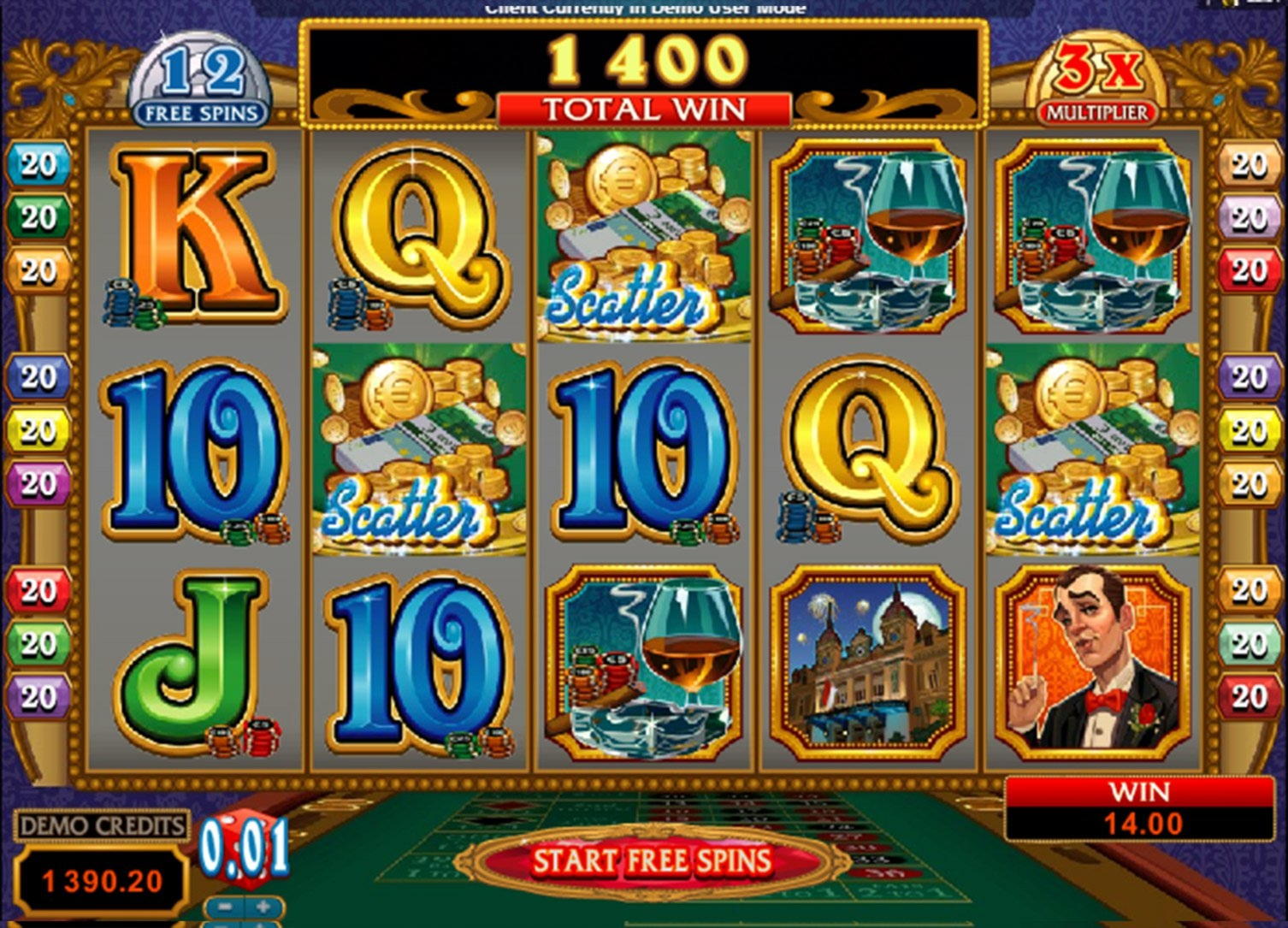 870% First deposit bonus at Malina Casino