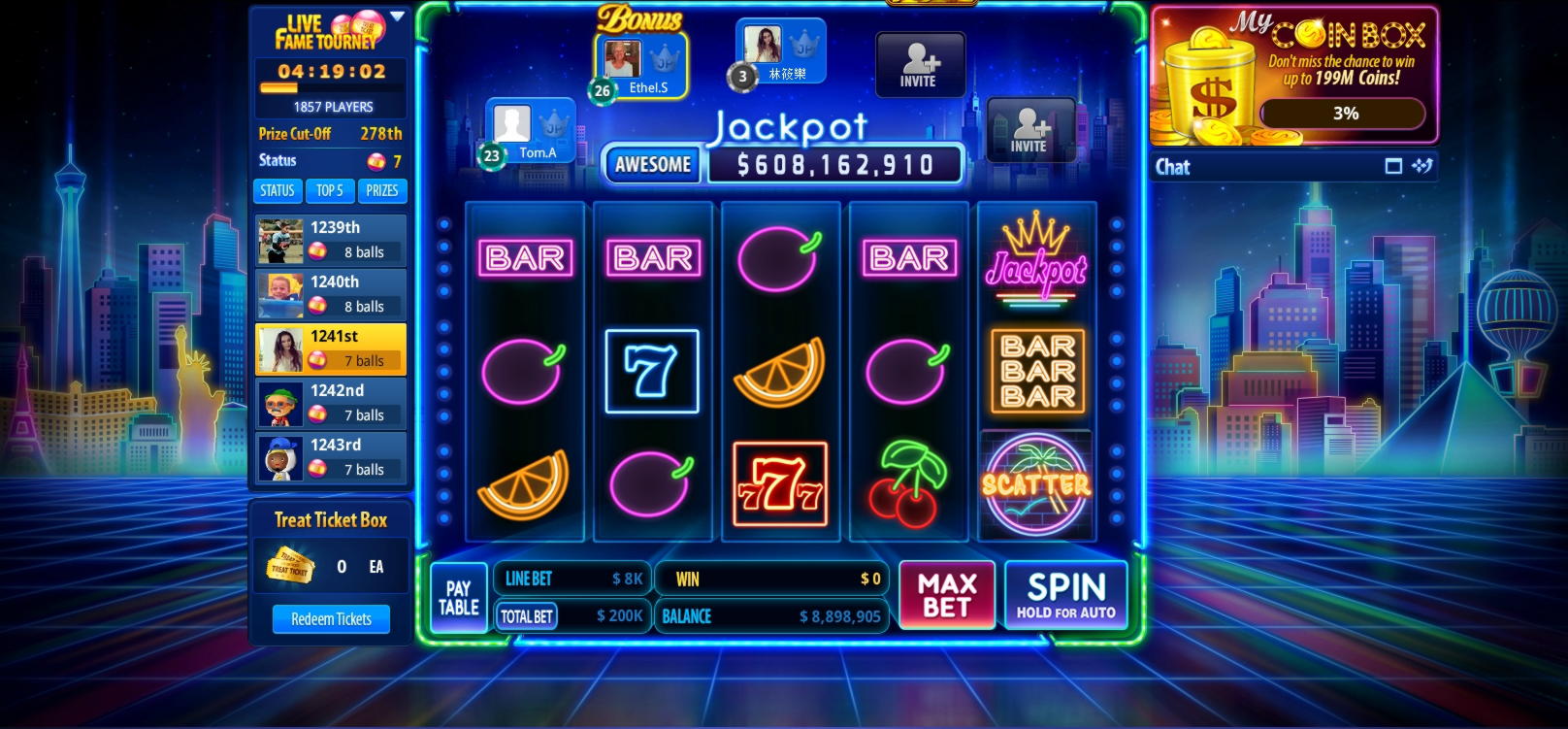 $670 Mobile freeroll slot tournament at Slotty Dubai Casino