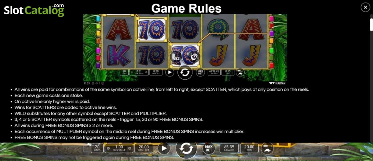 EURO 3535 No Deposit Bonus at King Billy Casino