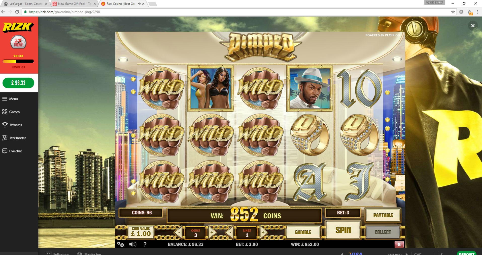 Eur 30 Free Casino Tournament at Casinia Casino