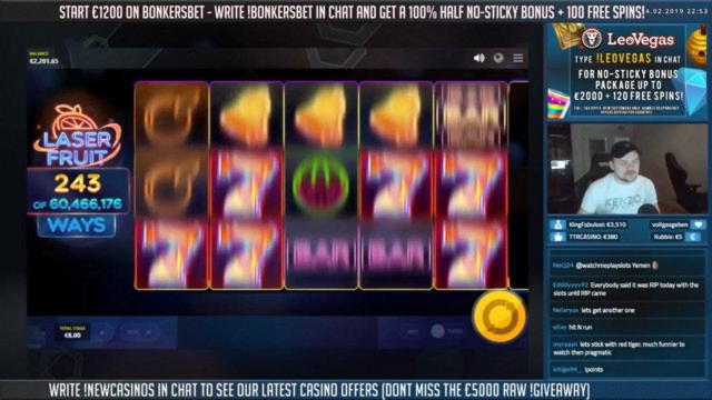 100% Match bonus at Party Casino