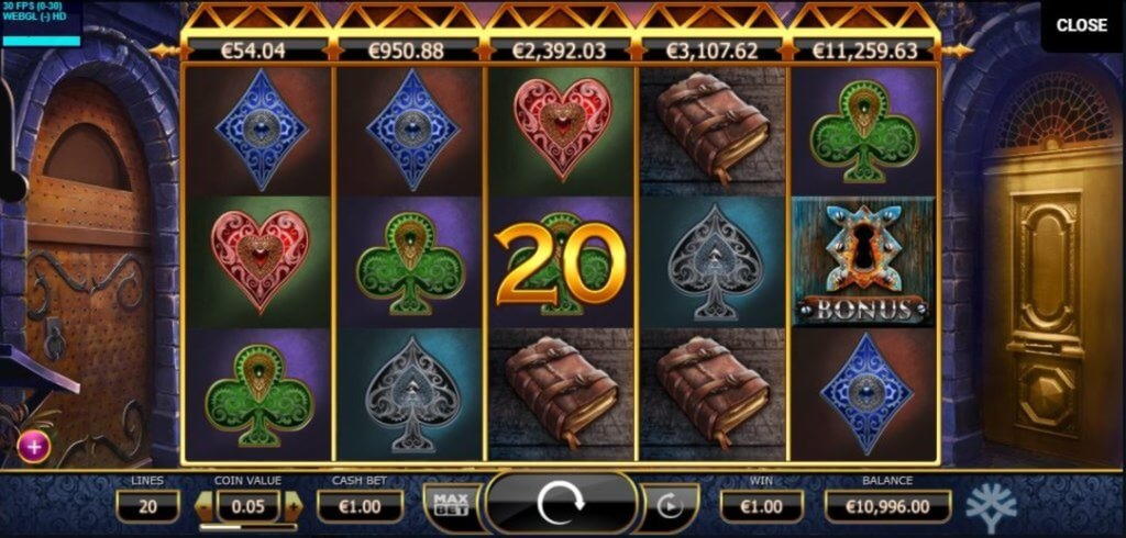 11 Free Spins no deposit at Casinia Casino