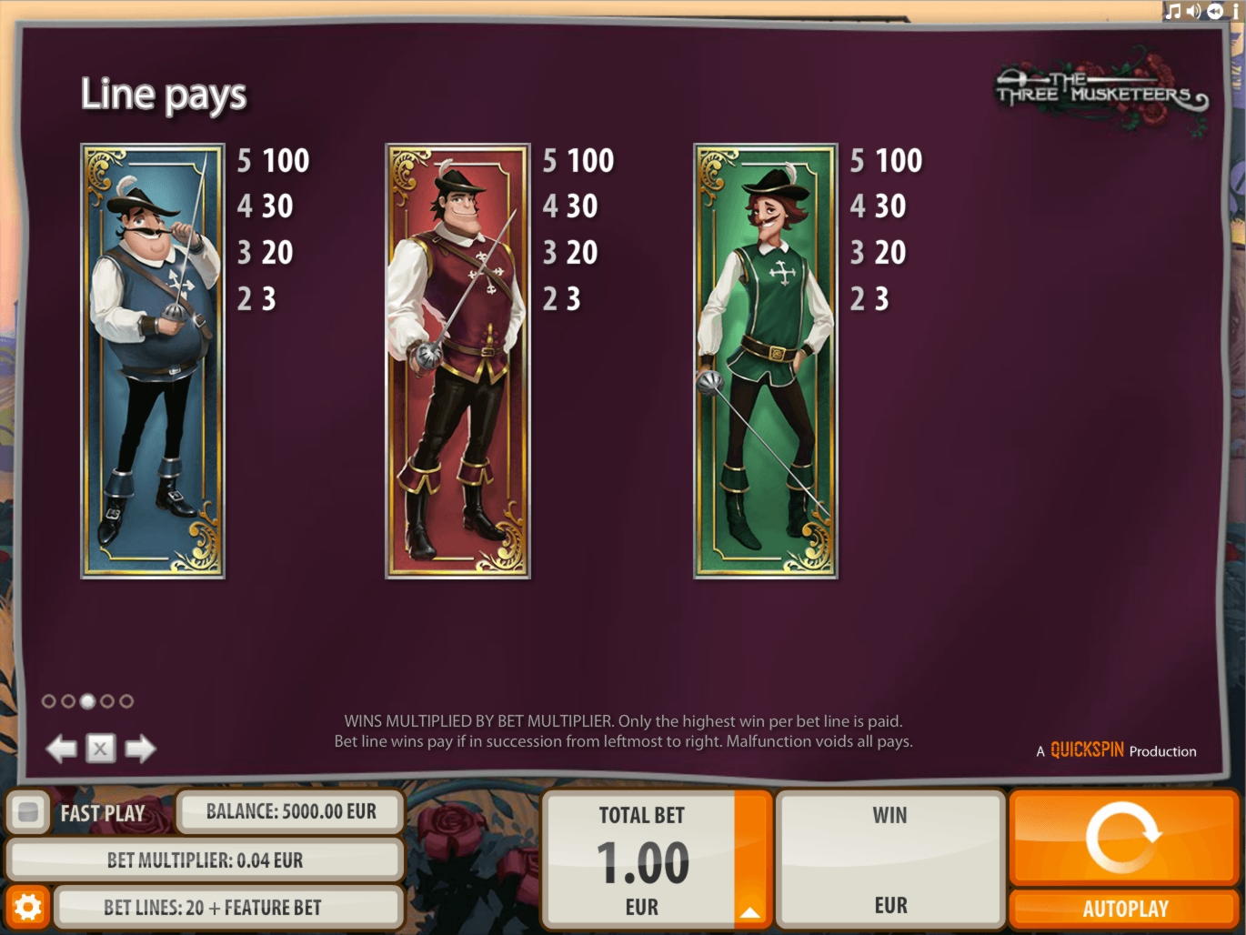 145 free spins at King Billy Casino