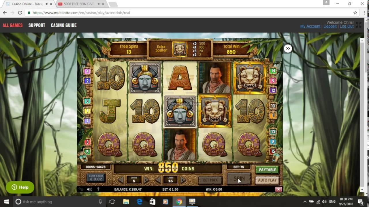 970% First Deposit Bonus at Video Slots Casino