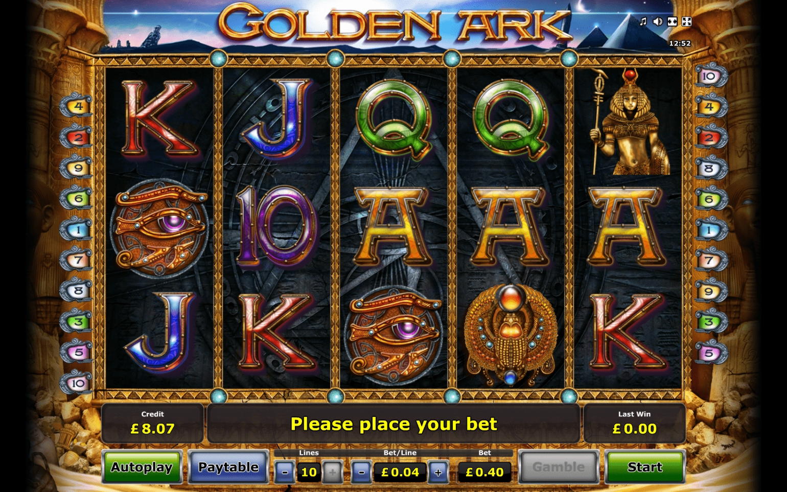 240 free spins no deposit at Genesis Casino