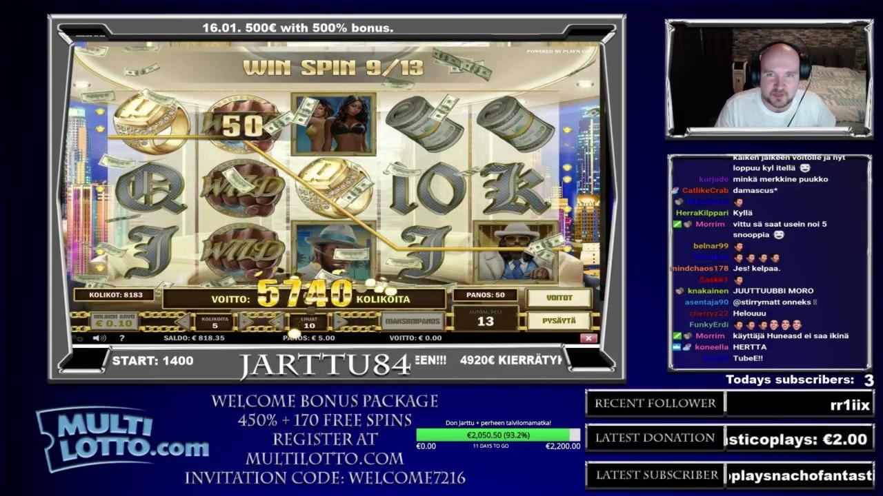 $4570 NO DEPOSIT at Platin Casino