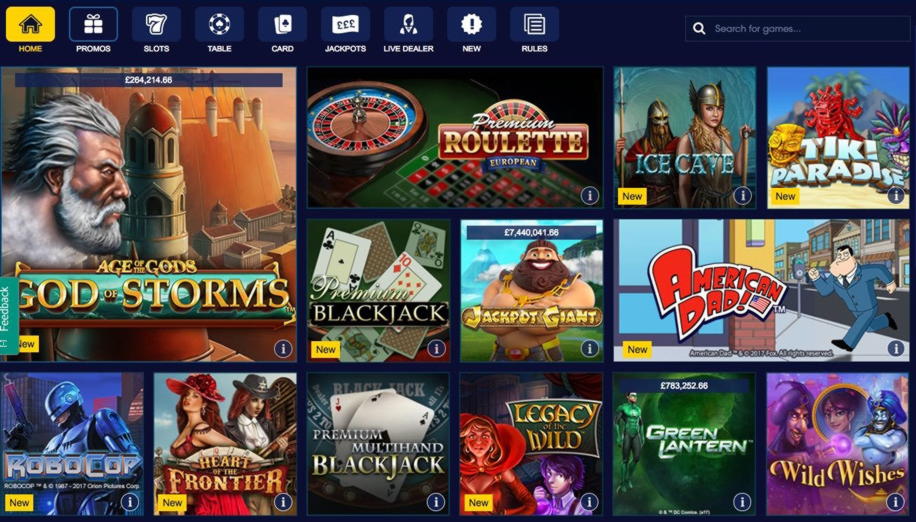 €130 Free chip casino at Zet Casino