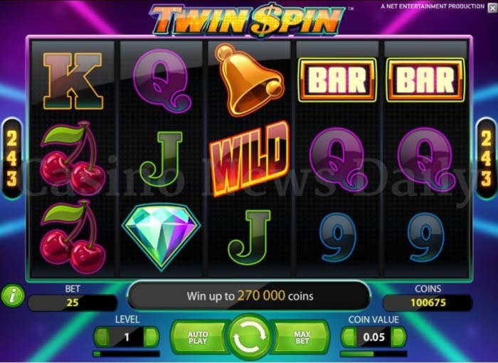 95 free spins at Video Slots Casino