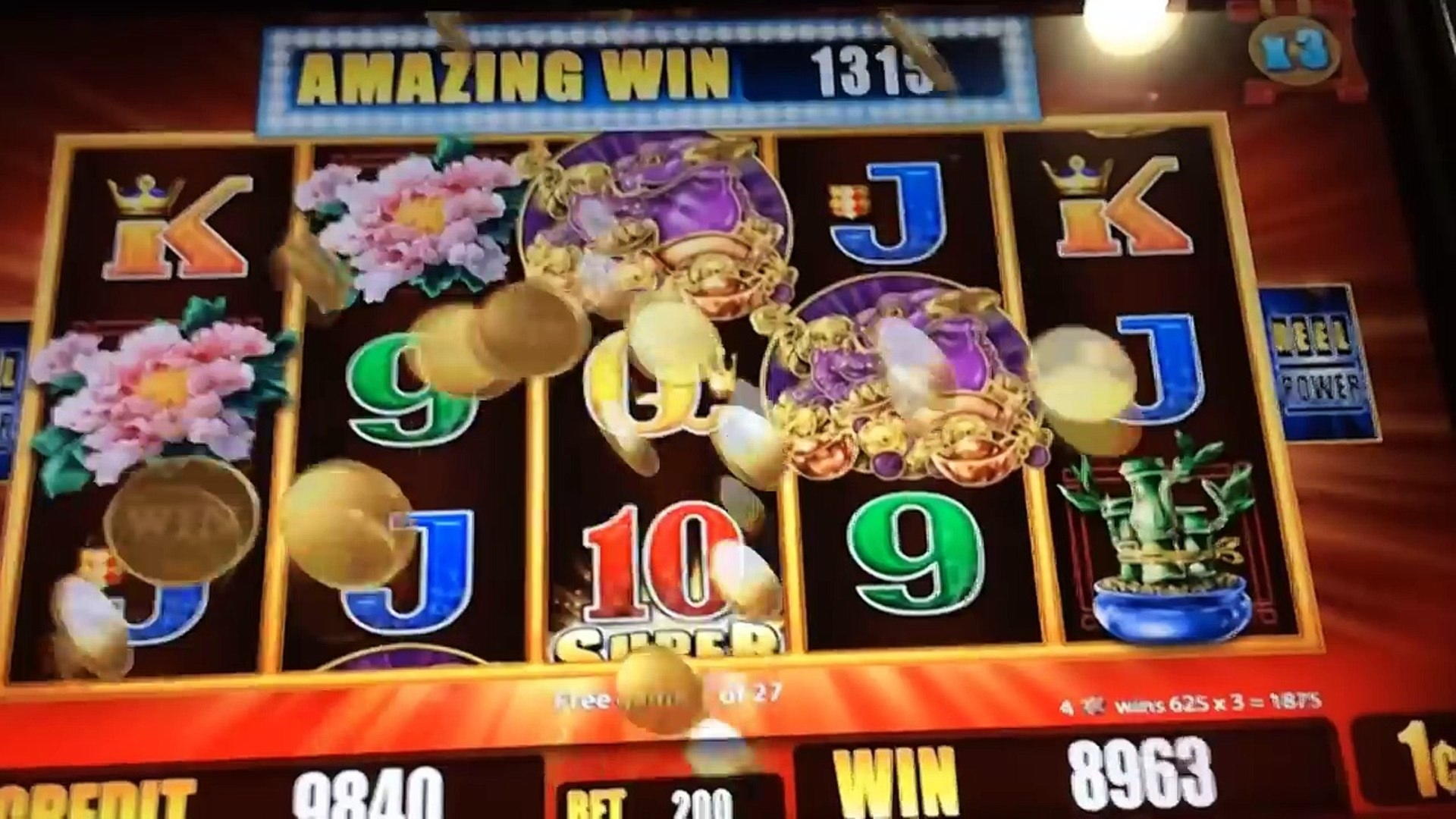 355% Match at a casino at Party Casino