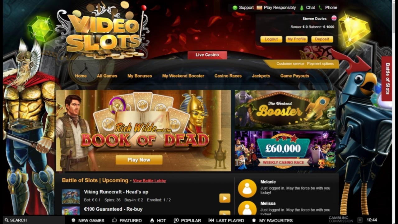 190 Free Spins Casino at Casinia Casino