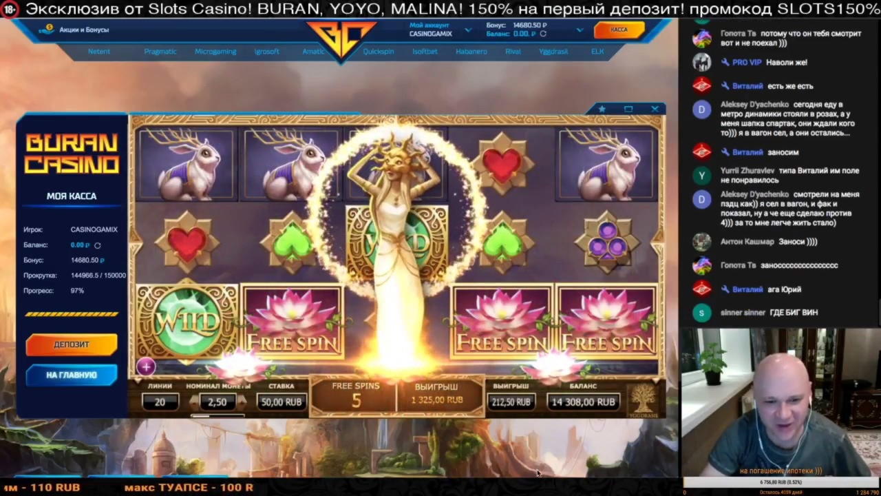 275 free casino spins at Video Slots Casino