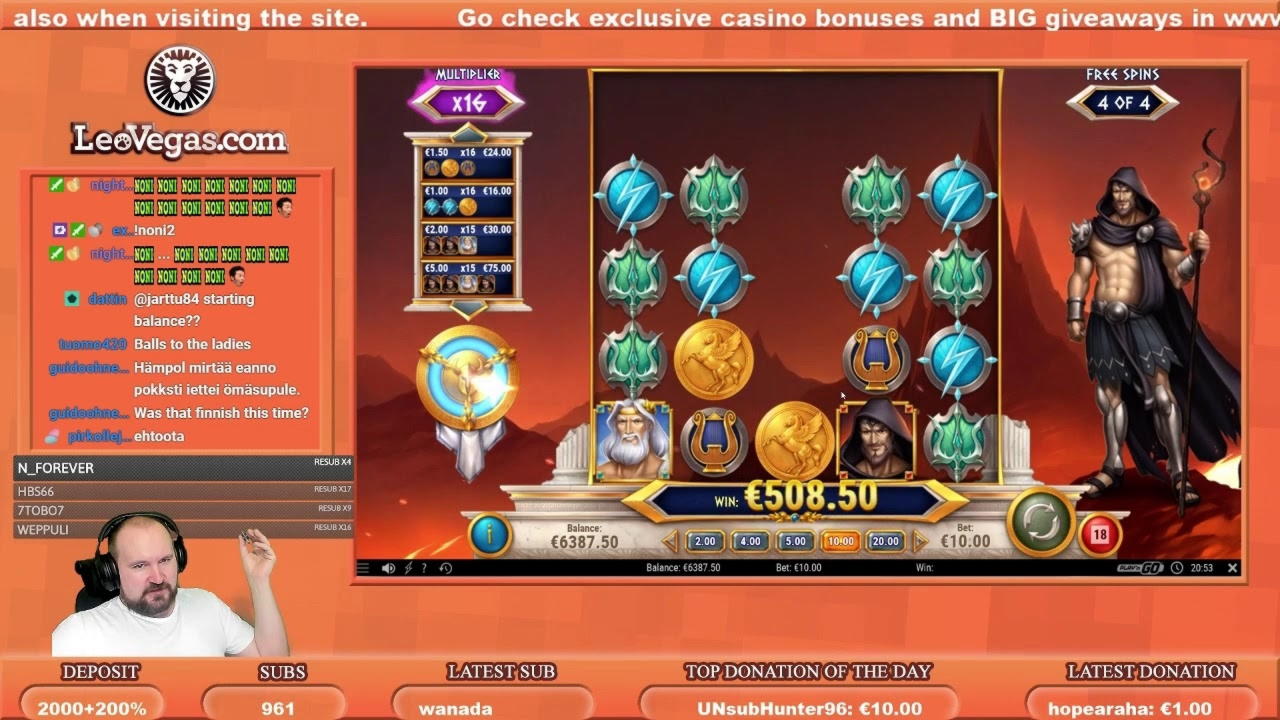 240 Free Spins no deposit casino at LSbet Casino
