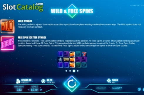 235 Free Spins no deposit at Casino com