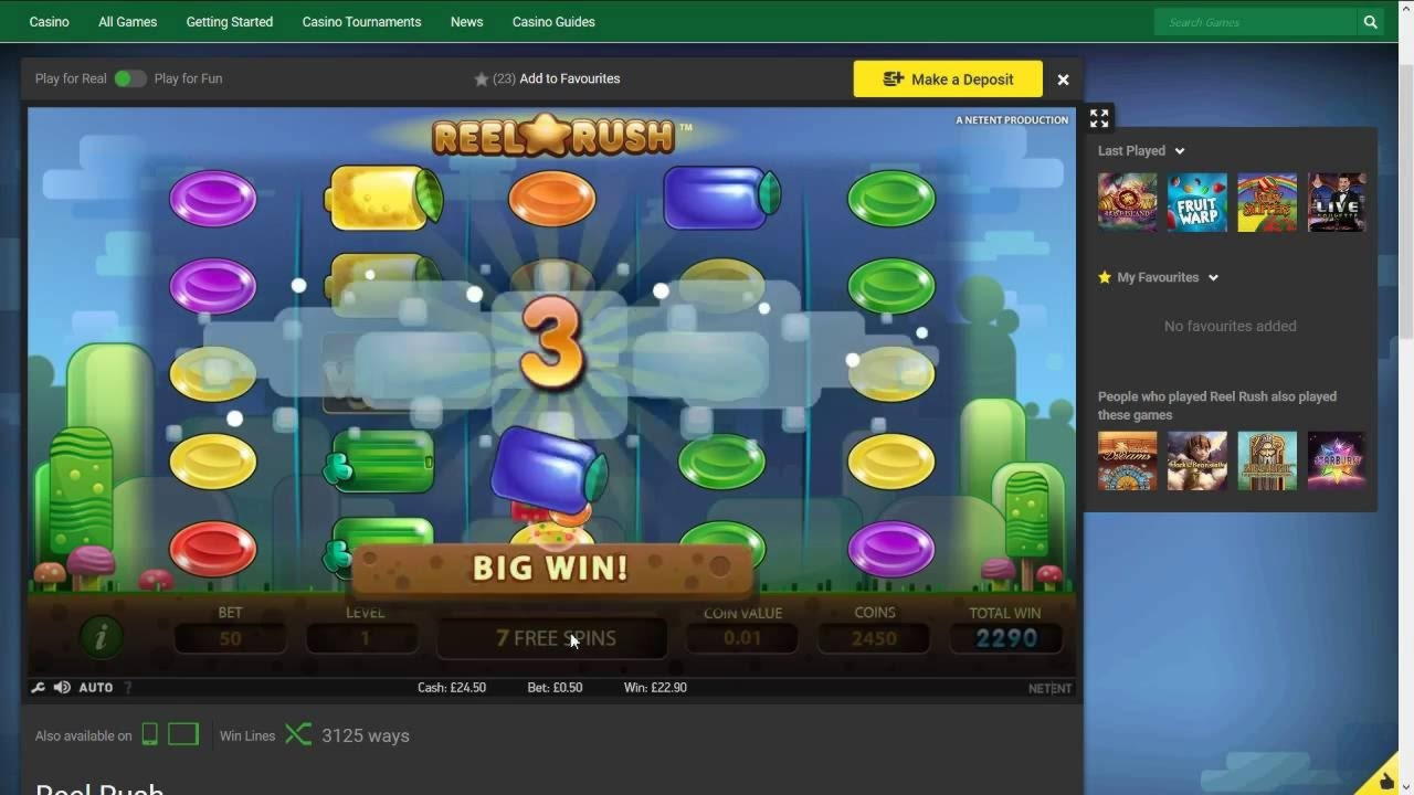 440% casino match bonus at Party Casino