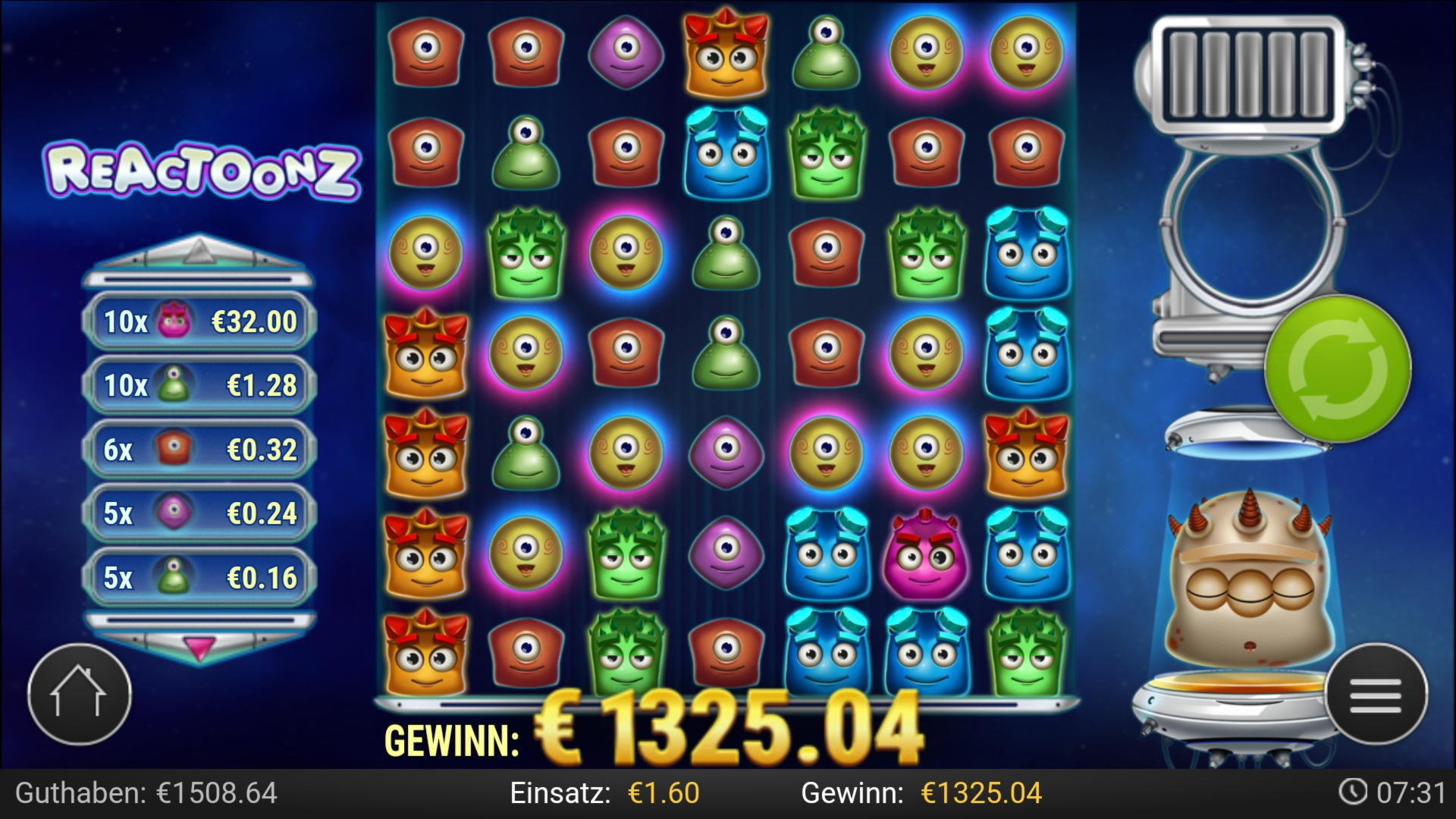 140 Free spins no deposit at Cadoola Casino