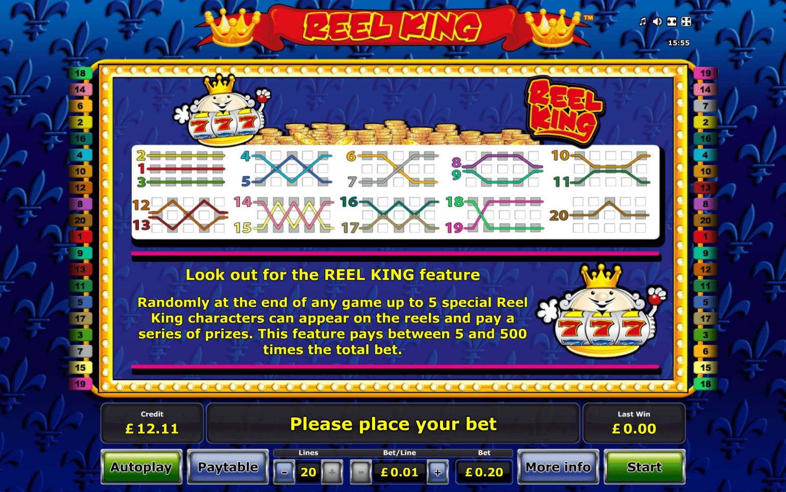 115% Match bonus at King Billy Casino