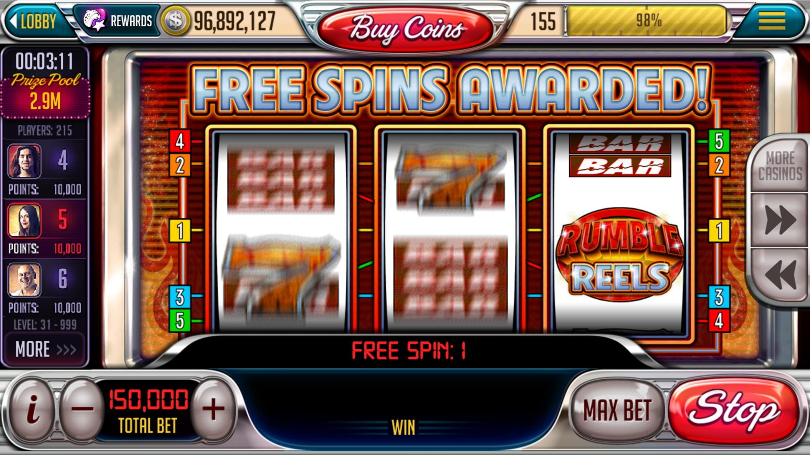 35 Free spins no deposit at Platin Casino