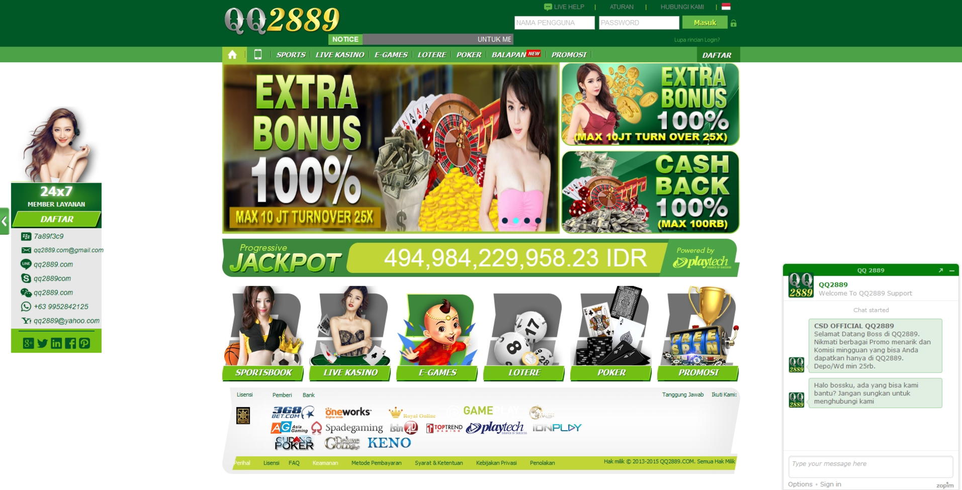 105 Free Spins no deposit at Campo Bet Casino