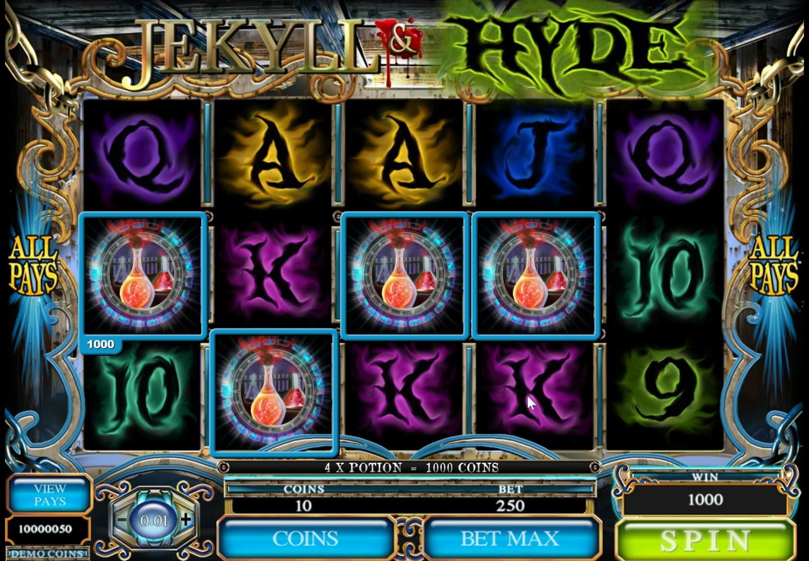 20 Free Spins no deposit casino at Mrgreen Casino