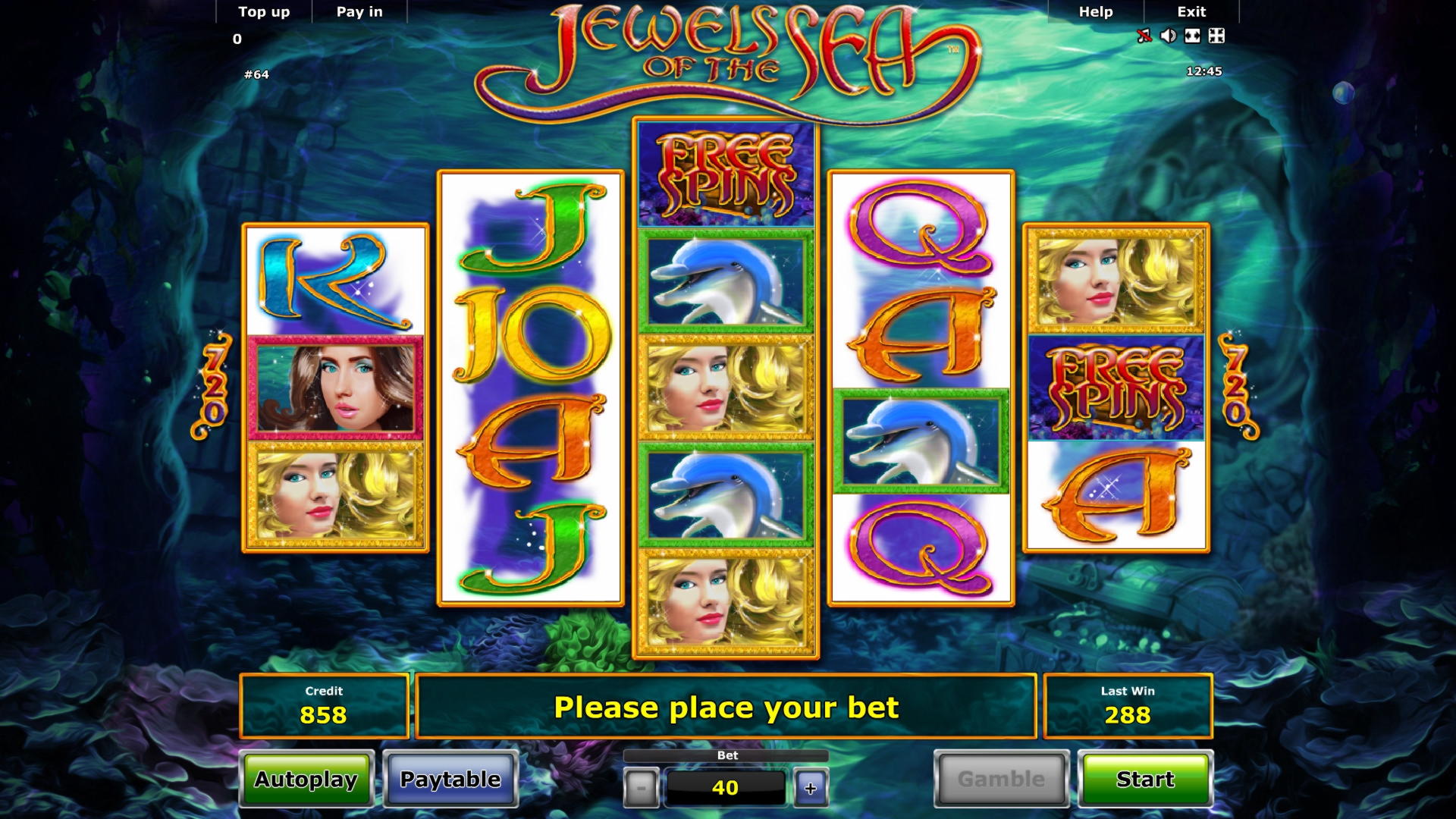 EURO 140 Free chip casino at Party Casino
