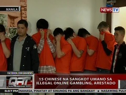 QRT: 15 Chinese na sangkot umano sa illegal online gambling, arestado