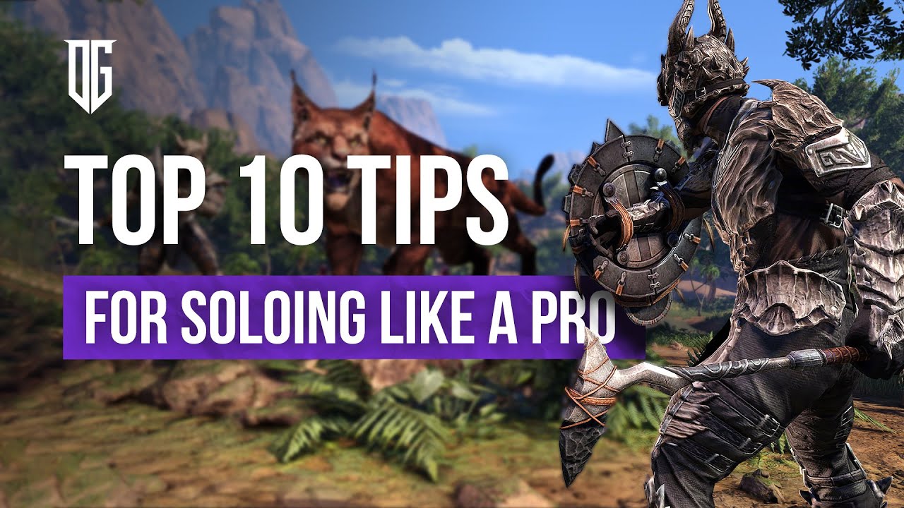 Top 10 Tips to Solo similar a Pro inwards the Elder Scrolls Online