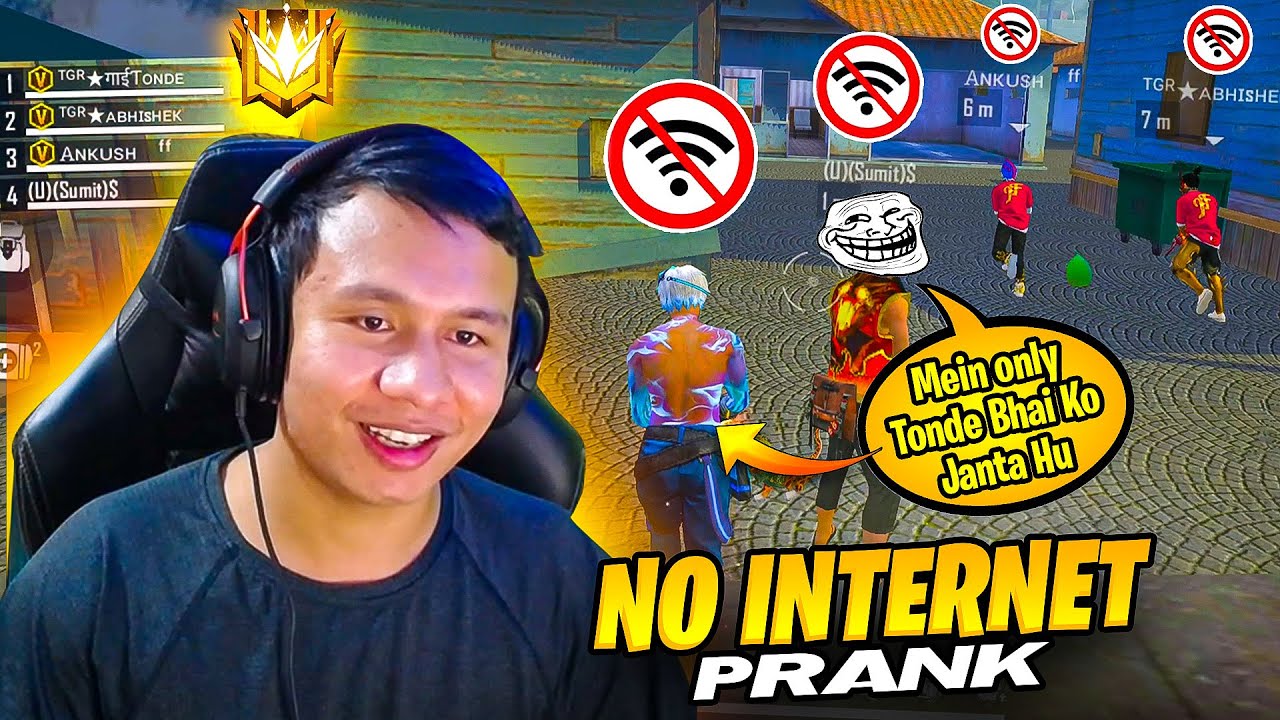 Ankush FF became Perfect Bot inward No cyberspace Prank ? My Biggest Fan ? Garena unloosen flame