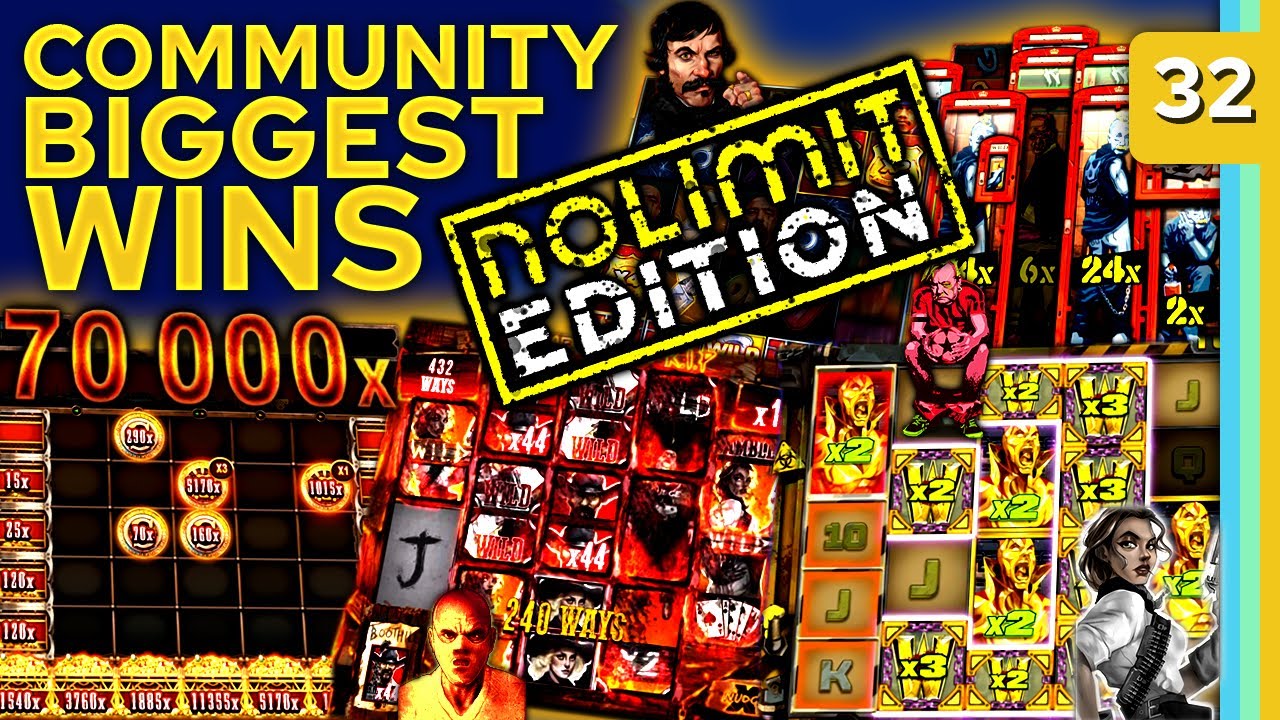 Community Biggest Wins – #32: NOLIMIT CITY EDITION / 2022