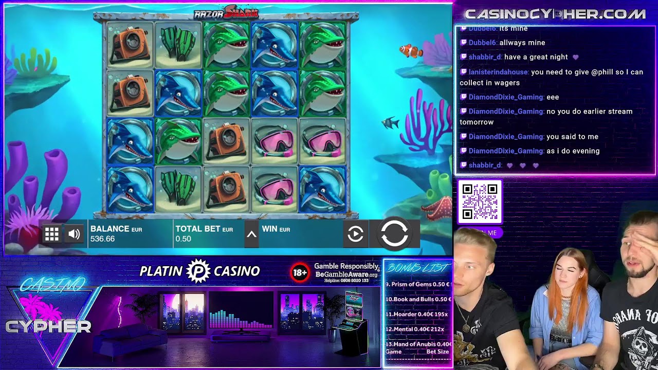 GAMBLING TWITCH – TOP ONLINE CASINOS WITH CYPHER  | Smashing Platin Casino |   18+ CASINO STREAMER