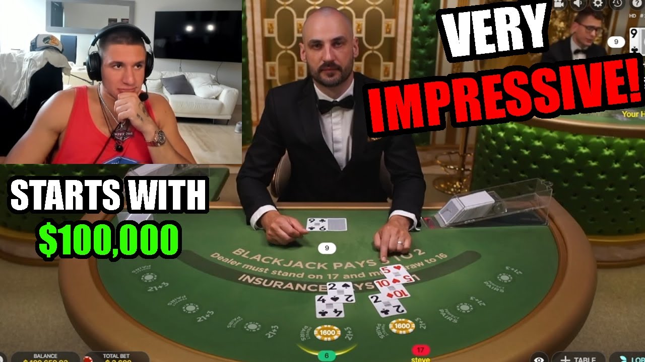 Very IMPRESSIVE BlackJack by SteveWillDoIt