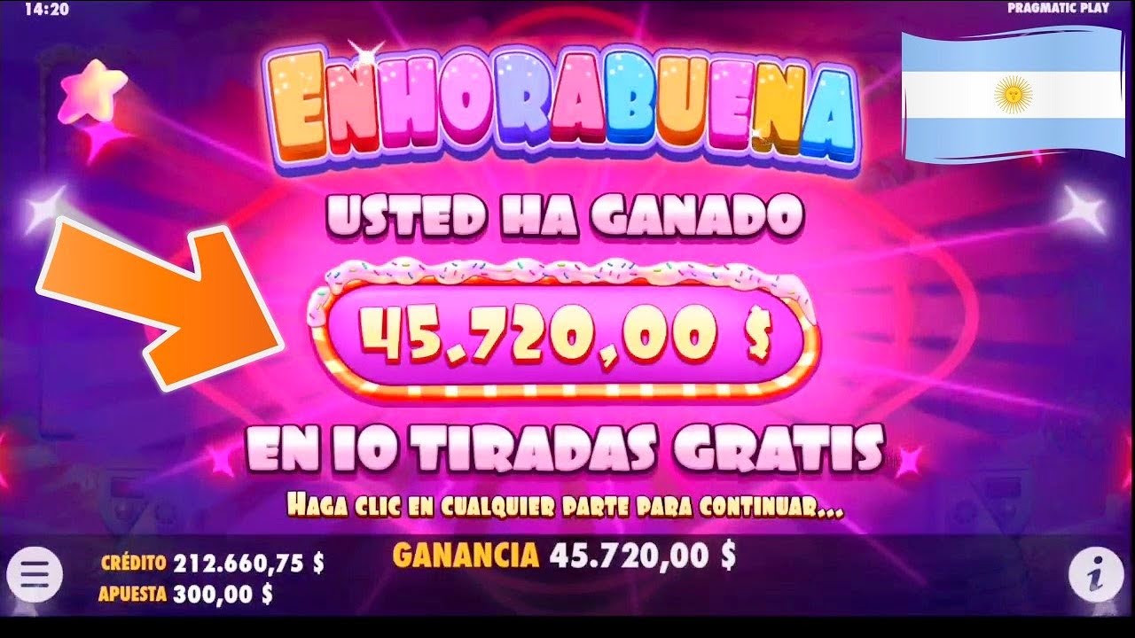 Mi casino online favorito en Argentina ⭐ ¡Compro un bono y gano en el nueva tragamonedas Sugar Rush!