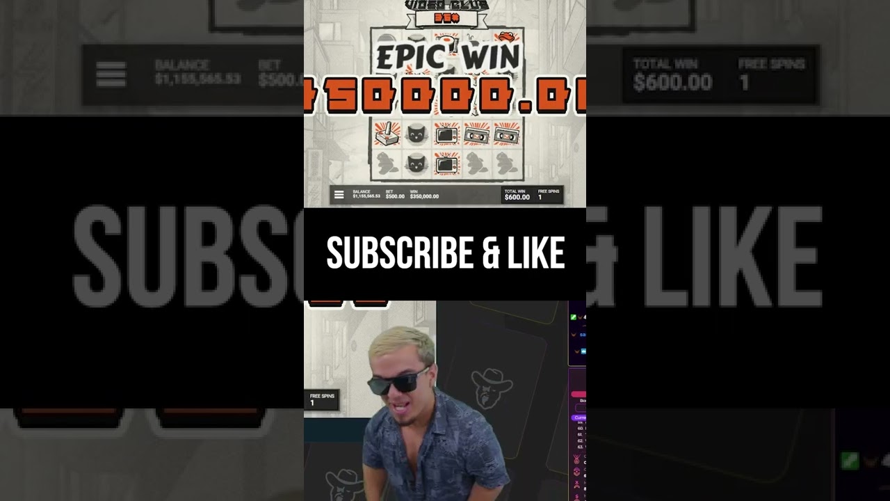 CLASSYBEEF BIG WIN inward SLOT TOSHI VIDEO CLUB ONLINE GAMBLING HIGHLIGHTS #shorts