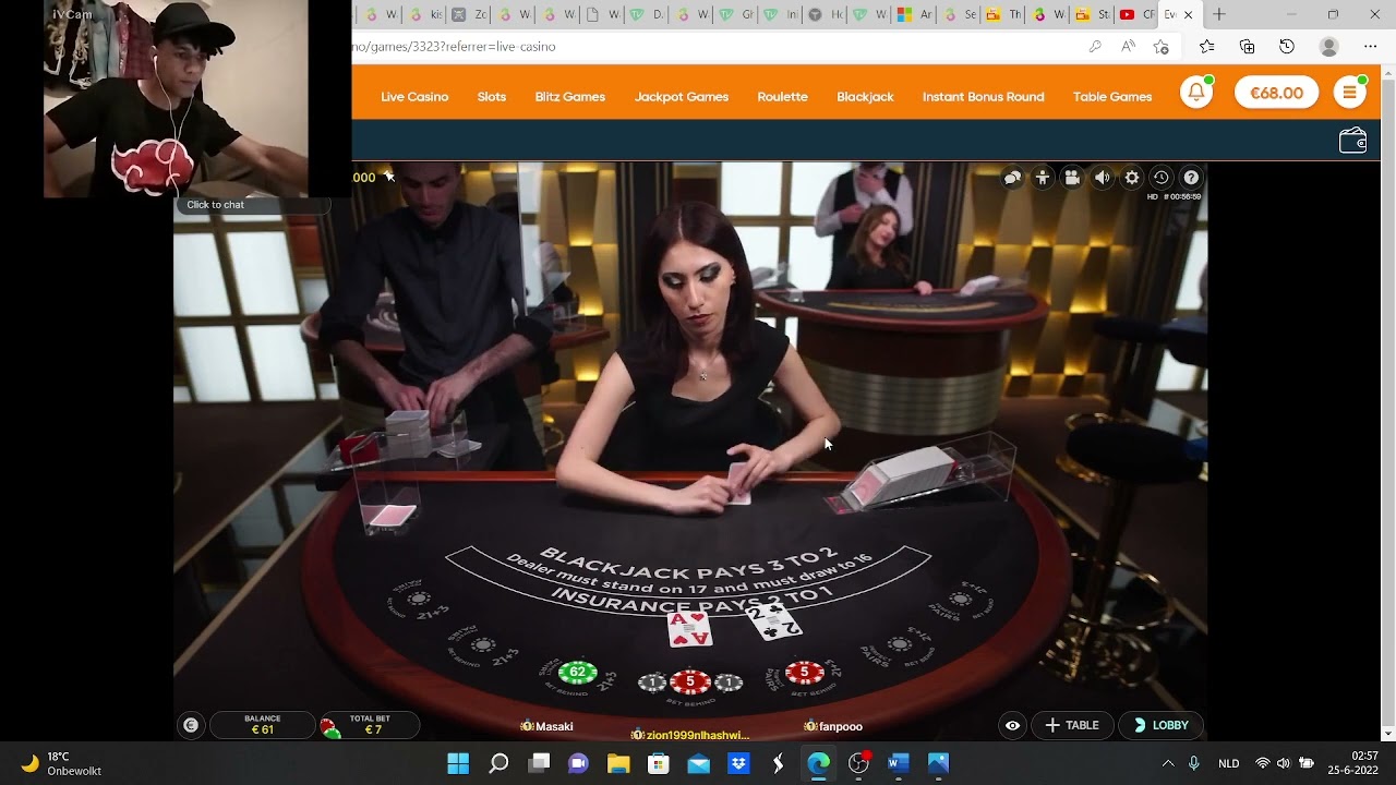 Weekly Session Black jack online casino week two  2 Zion cerinich