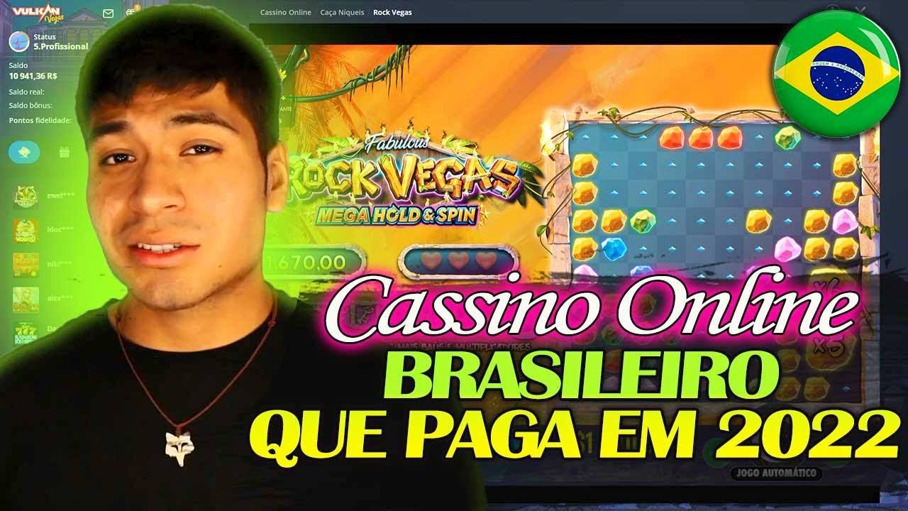 CASINO ONLINE NO BRASIL QUE PAGA DINHEIRO REAL ? GANHEI R00 NO CASSINO ONLINE BRASILEIRO 2022