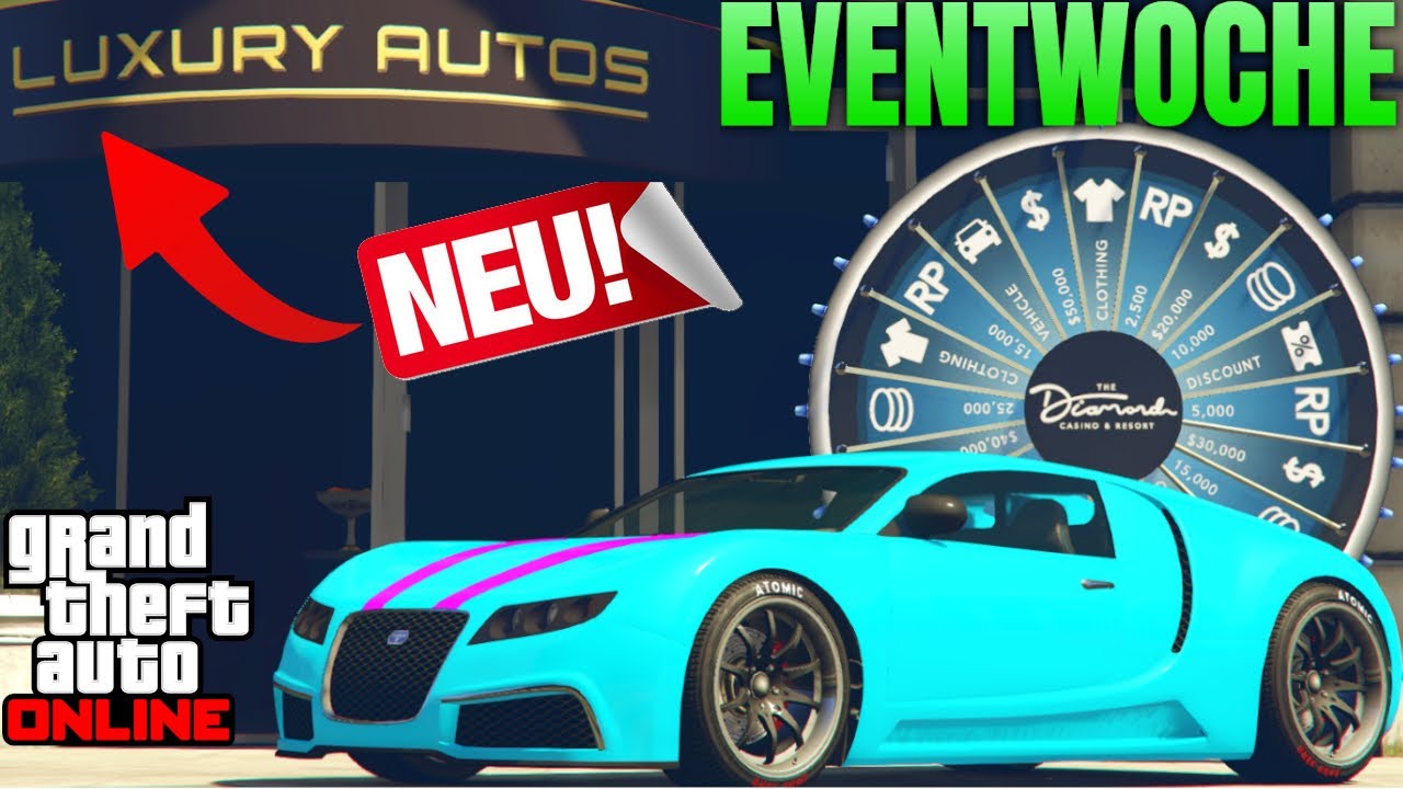 GTA Eventwoche : Das Autohaus Update ist da! – GTA 5 Online Deutsch