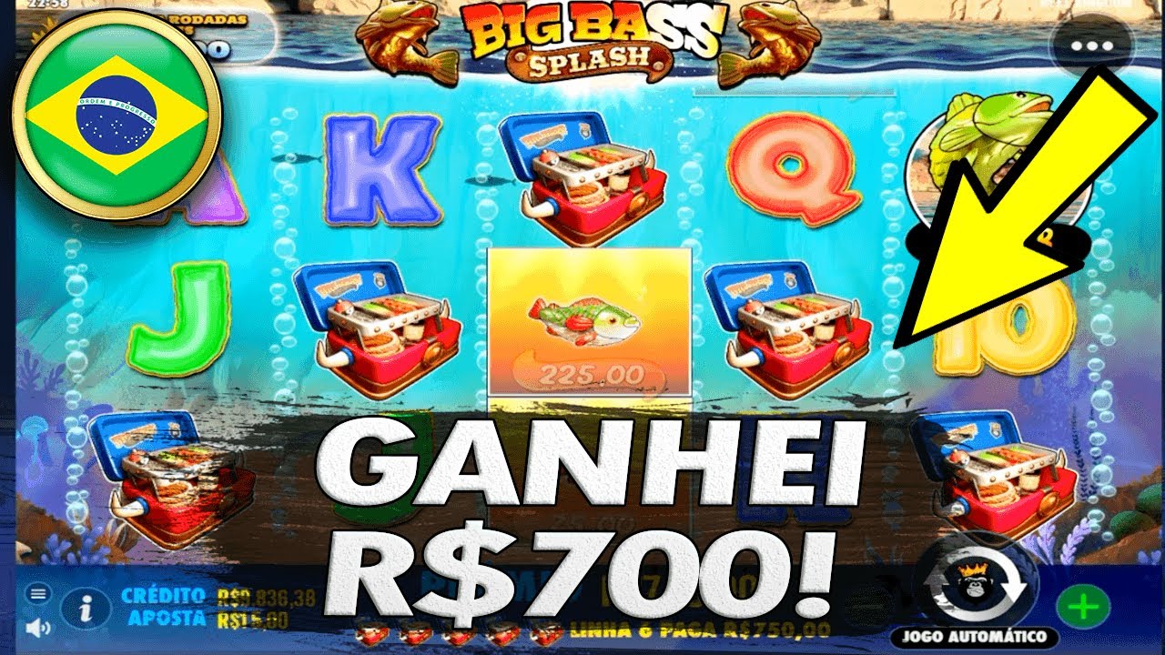 Rápido, fácil e lindo! Ganhei no Big Bass Splash! Casino online para brasileiros: como ganhar?