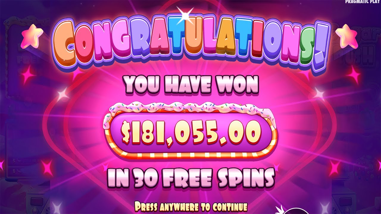 SUGAR RUSH – 30 liberate SPINS BONUS BUY – BIG WIN 1810 X – CASINO SLOT ONLINE GAME