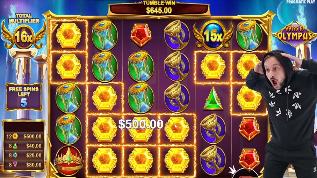 GATES OF OLYMPUS! ?striking BIG MULTIPLIER with HUGE WIN – CASINO SLOT ONLINE GAME