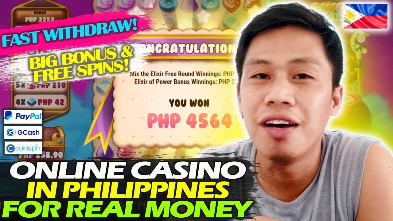 Legit Online Casino Philippines real money 2022 ✅ ₱4500 Win inwards 2 minutes! Games pay Philippine pesos