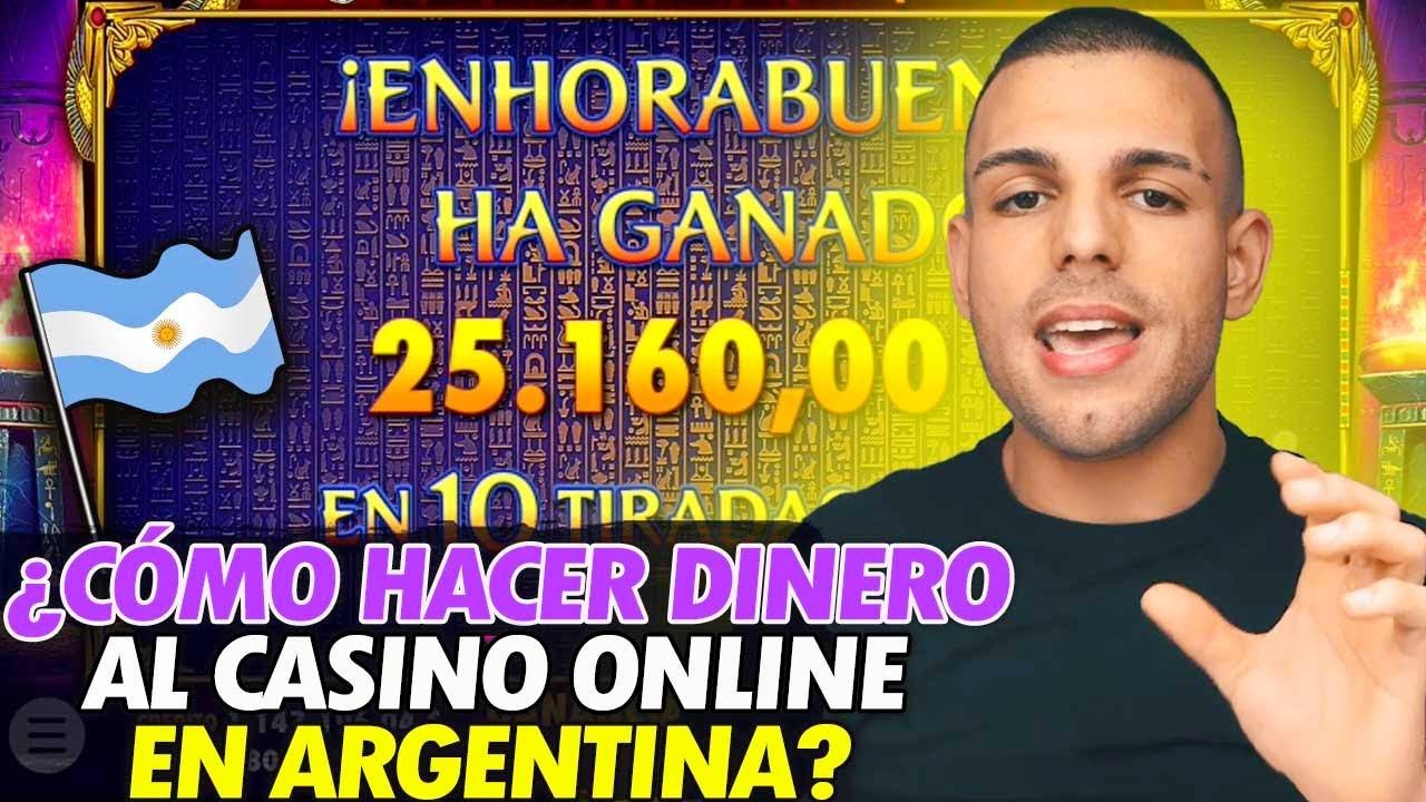 Casino online para hacer dinero en Argentina ? Gané en las máquinas tragamonedas por dinero real