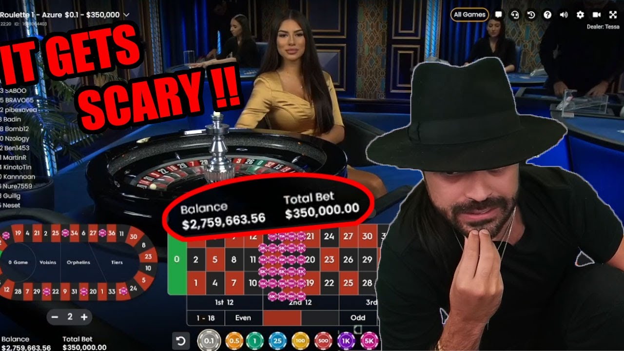 ANOTHER SCARY ROULETTE SESSION BY ROSHTEIN !!!
