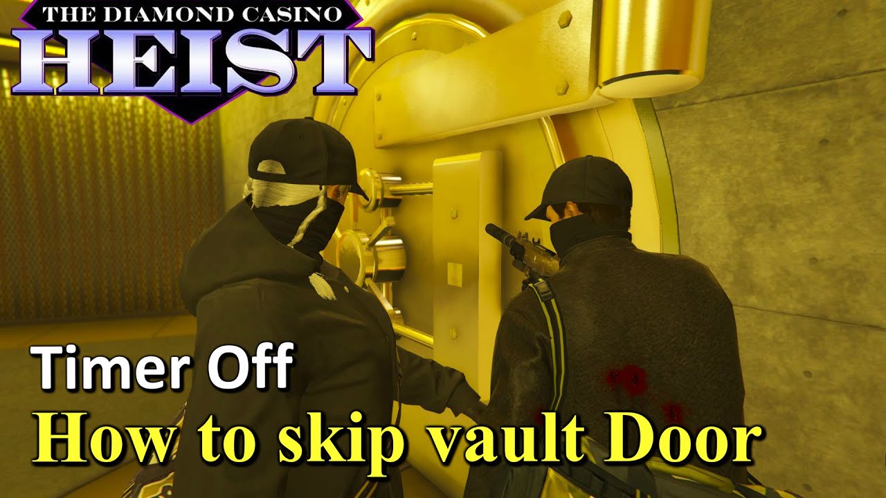 How to Skip vault door inward Casino Heist – GTA Online Casino Heist Vault Door Glitch (Timer Off)